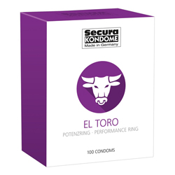 Secura Kondome El Toro Performance Ring x100 Condoms