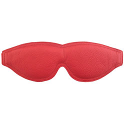 Rouge Garments Large Red Padded Blindfold