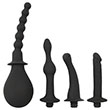 Black Velvet Douche With Four Attachments